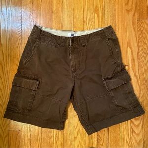 Brown Cargo Shorts